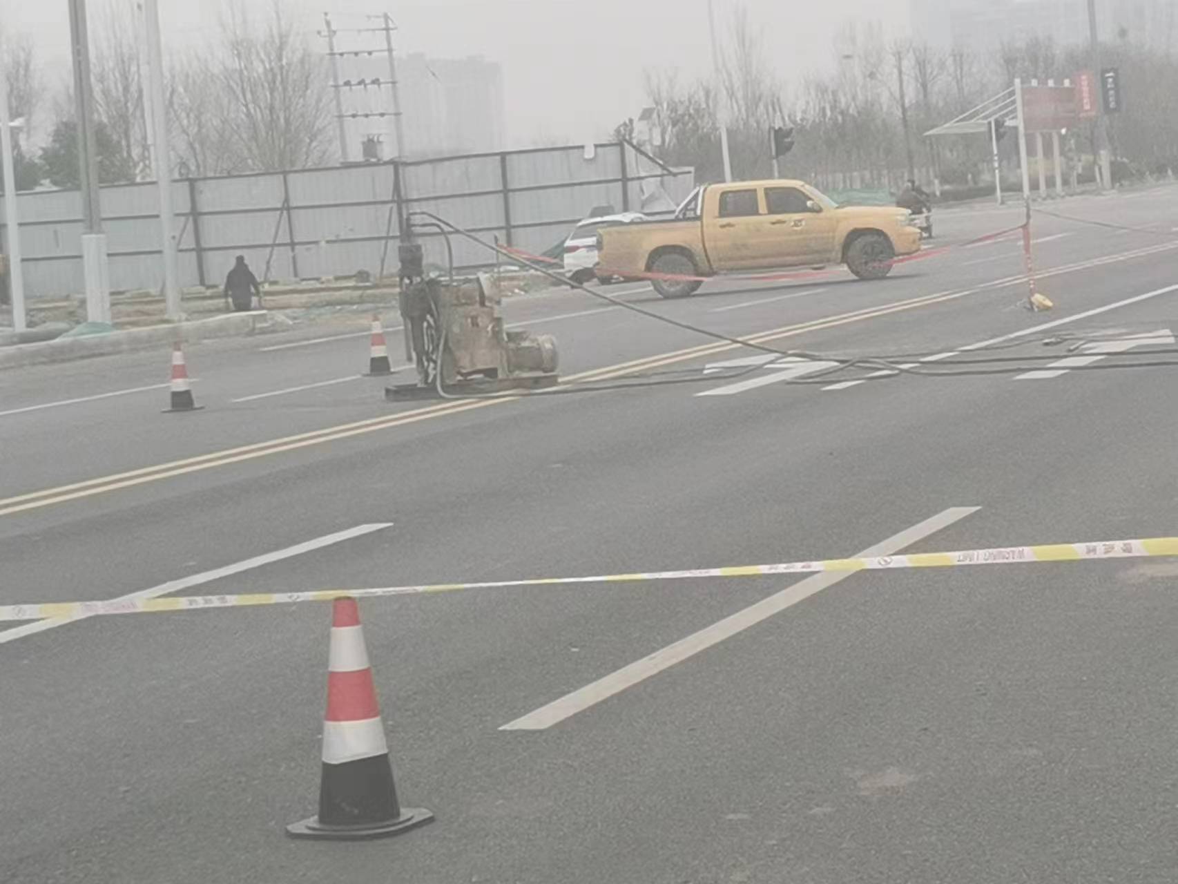 晋源马路注浆